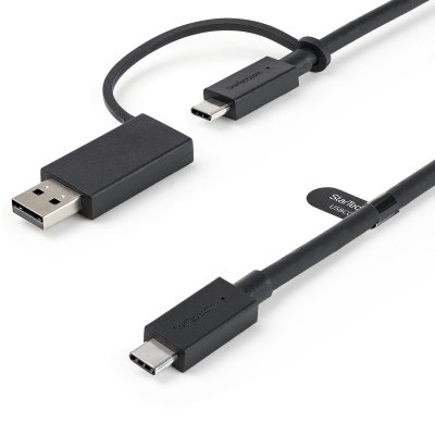 STARTECH.COM Startech Usb C With Usb Adapter Cable 0.9 M Noir