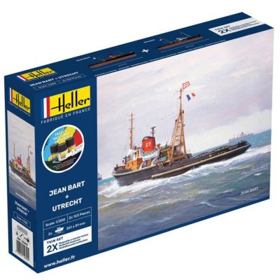 HELLER Starter Kit Jean Bart + Utrecht Twinset - 1:200e - 