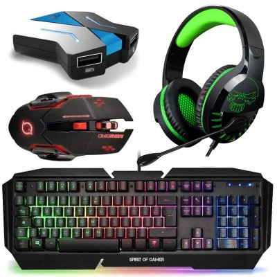 GENERIQUE Starter Pack Combo Clavier Souris Casque pour Xbox One