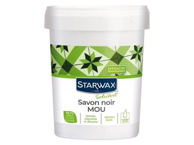 STARWAX  - Savon noir mou &agrave; l'huile de lin 1kg