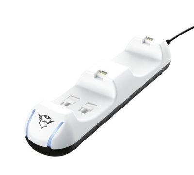 TRUST Station de charge Duo  GXT 251 pour PS5 Blanc 