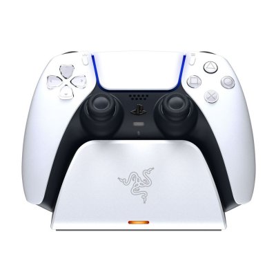 RAZER Station de charge rapide pour manette ps5  blanc
