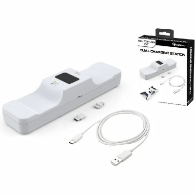 SUBSONIC Station de recharge  pour 2 manettes Dual Sense PS5 Blanc 