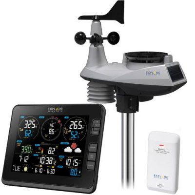 BRESSER Station M&eacute;t&eacute;o  WSX3001 Pro WIFI Weather Center 7 en 1