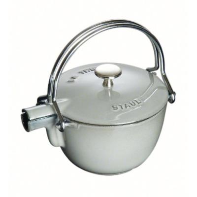STAUB  fonte 1650018 th&eacute;i&egrave;re / bouilloire ronde gris graphite