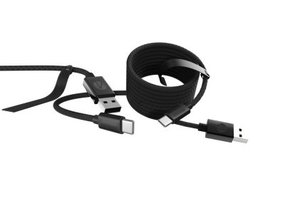 JUST FOR GAMES MAXIMUM ENT. Stealth USB-C Charge and & Data Cables - Twin Pack pour PSVR2 & PS5