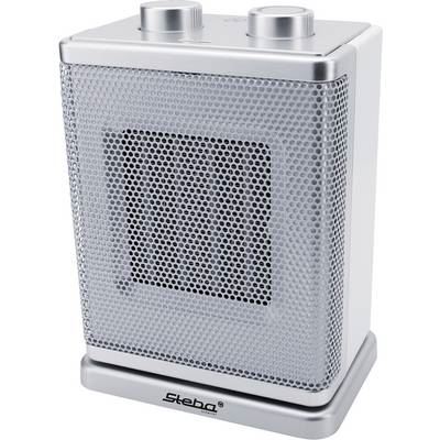 STEBA  392400 Radiateur soufflant c&eacute;ramique KH 4 30 m&sup2; blanc-argent