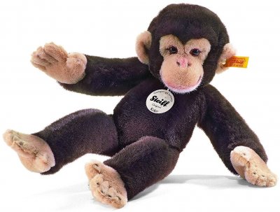 STEIFF  - 64722 - Peluche - Koko - Chimpanz&eacute; - Marron - 35 cm