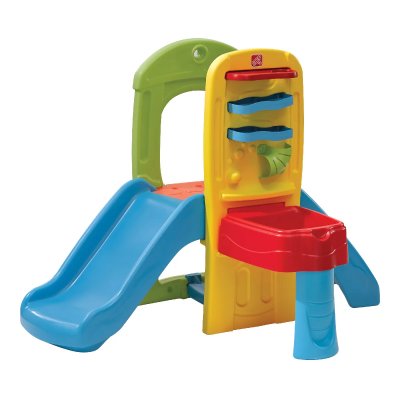 STEP 2 Step2 Aire de Jeux pour Enfants Play Ball Fun Climber avec Toboggan