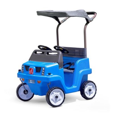 STEP 2 Step2 - Side-By-Side Push Around SUV - Porteur enfant - Bleu