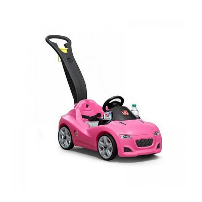 STEP 2 Step2 - Voiture &agrave; pousser pour enfants Whisper Ride Rose Rose