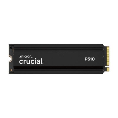 CRUCIAL Stockage interne -  - P510 PCIe Gen5 NVMe M.2 2280 - 2To / HeatSink 