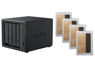 SYNOLOGY Stockage r&eacute;seau -  - Bundle DS425+ avec 4x SSD SAT5221 1.92To