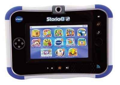VTECH STORIO 3S Bleue - Tablette Enfant WiFi  + Power Pack 
