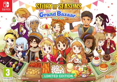 JUST FOR GAMES Story of Seasons Grand Bazaar Limited Edition Nintendo Switch 