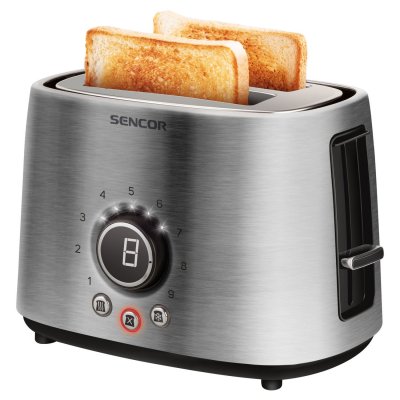 SENCOR STS 5050SS - Grille-pain - 2 tranche - 2 Emplacements - argent 