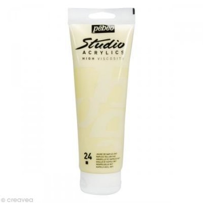  Studio Acrylics 250ml Jaune de Naples Imitation