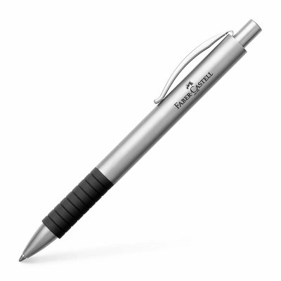 FABER CASTELL Stylo &Agrave; Bille Basic Metall Mat Taille De La Plume M