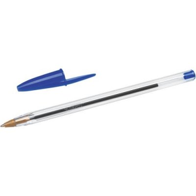 BIC Stylo &agrave; bille cristal -  - Pointe moyenne - Bleu