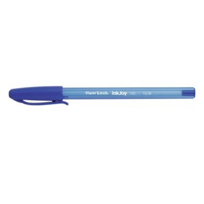 PAPERMATE Stylo &agrave; bille  Inkjoy 100 pointe fine Bleu