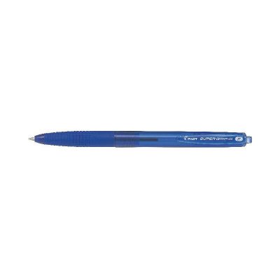 PILOT Stylo &Agrave; Bille R&eacute;tractable Super Grip G Bleu