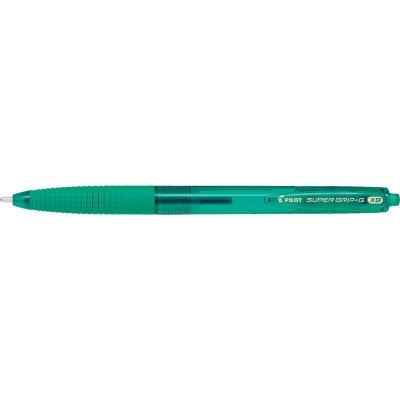 PILOT Stylo &Agrave; Bille R&eacute;tractable Super Grip G Vert