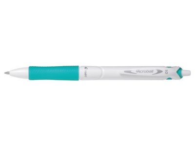 PILOT Stylo bille  Acroball Pure white BeGreen pointe moyenne Vert