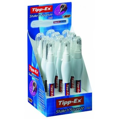 TIPP EX Stylo Correcteur Tipp-Ex Shake'n Squeeze 8 ml - pointe fine