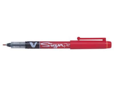 PILOT Stylo feutre V Sign Pen -  - Rouge
