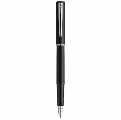 WATERMAN Stylo plume Allure  - pointe moyenne - noir - encre bleue