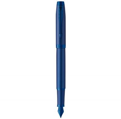 PARKER Stylo plume Monochrome  IM Bleu avec &eacute;tui cadeau