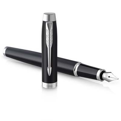 Stylo Plume Premium Parker Im Essential Matt Black Ct - Pa