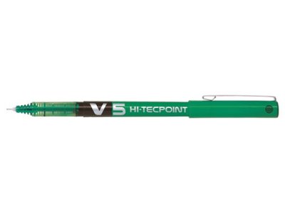PILOT Stylo Roller Encre liquide  HiTecpoint V5 Vert pointe fine