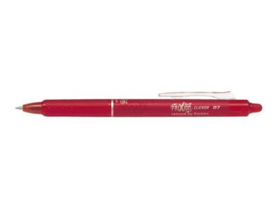 PILOT Stylo roller FriXion Clicker encre gel -  - Rouge