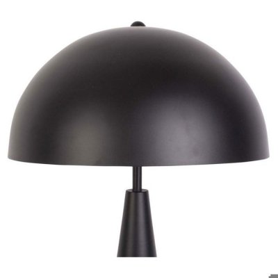 LEITMOTIV Sublime - Lampe &agrave; poser champignon en m&eacute;tal - Couleur - Noir