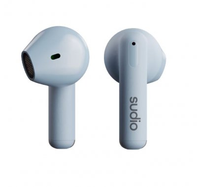 SUDIO  A1 True Wireless Headphones Argent&eacute;