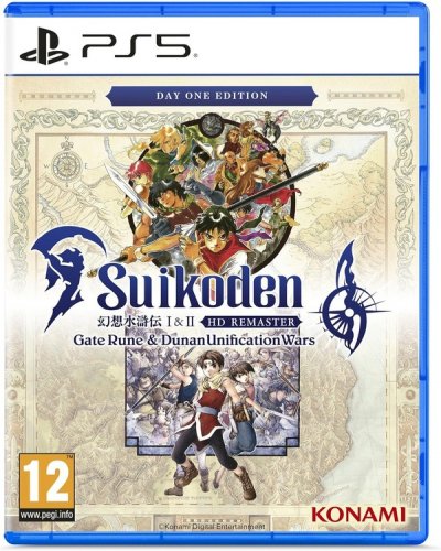 Suikoden 1 &amp; 2 HD Remaster Day One Edition PS5 