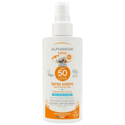 ALPHANOVA Sun Spray B&eacute;b&eacute; Bio SPF 50+ 125 ml