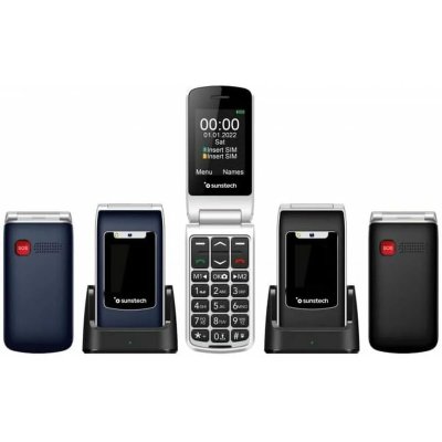 SUNSTECH  celt23bk t&eacute;l&eacute;phone portable noir CELT23BK