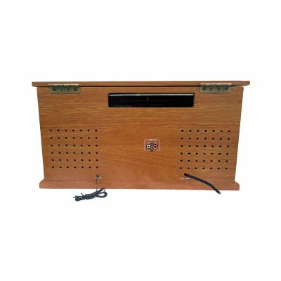 SUNSTECH  PXRC52CDWD Tourne-Disque en Bois Couleur Bois