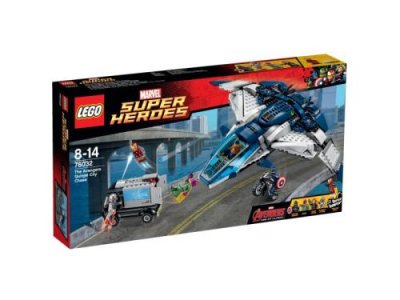 Super Heroes Marvel 76032 La poursuite du Quinjet des Avengers