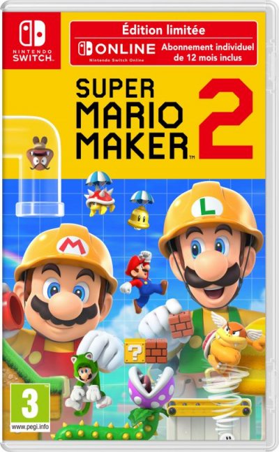 NINTENDO FRANCE Super Mario Maker 2 : Edition Limit&eacute;e
