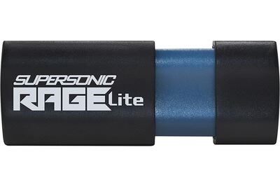 PATRIOT MEMORY Supersonic rage lite pef32grlb32u 32go usb 3. 2 120mo/s noir