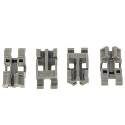 WHIRLPOOL Support assiettes 481010600198 par 4 pour Lave-vaisselle Universel