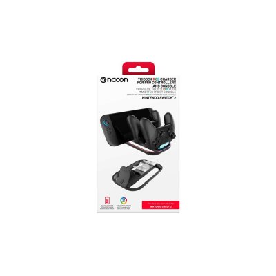 NACON Support de chargement pour la Nintendo Switch 2 et de 2 manettes Switch Pro.