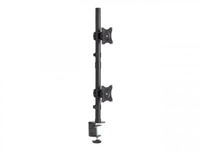 TRIPP LITE Support de moniteur double vertical pour &eacute;crans plats de 15"" &agrave; 27"" - montage sur bureau