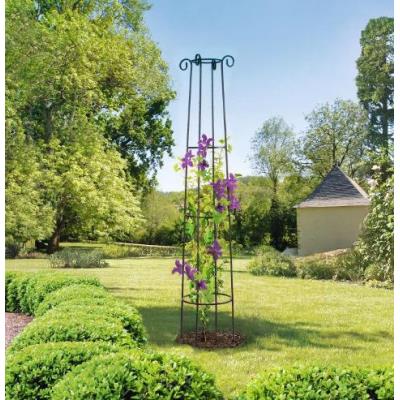 NORTENE Support d&eacute;coratif en forme de colonne Obelisk 2m