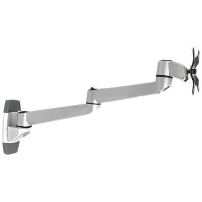  Support mural pour &eacute;cran Xergo 29156C28 10"" - 30"" inclinable + pivotable, rotatif argent/noir