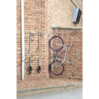 MOTTEZ Support pour 1 v&eacute;lo , H.173.6 x l.16 x P.36.5 cm