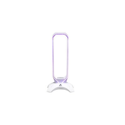 THE G LAB Support pour Casque/Micro-Casque - THE G-LAB - K-STAND RADO - RGB USB - Blanc 
